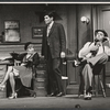 Anne Jackson and unidentified others in the 1968 stage production of The Front Page