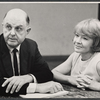 John McGiver and Jo Van Fleet in rehearsal for the 1968 stage production of The Front Page