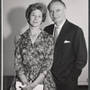 Wendy Hiller and Eric Portman in rehearsal for the stage production Flowering Cherry