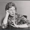 Wendy Hiller in rehearsal for the stage production Flowering Cherry