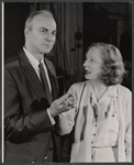 Jay Barney and Tallulah Bankhead in rehearsal for the stage production Eugenia