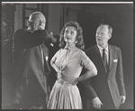 George Abbott, Undine Forrest and Paul Hartman in rehearsal for the stage production Drink to Me Only