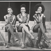 Rhetta Hughes [left] and unidentified others in the stage production Don't Bother Me I Can't Cope