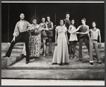 Bobby Hill, Alberta Bradford [right], Vivian Reed [center] and unidentified others in the stage production Don't Bother Me I Can't Cope