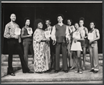 Bobby Hill, Damon Evans, Alberta Bradford [left] and unidentified others in the stage production Don't Bother Me I Can't Cope