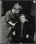 Liv Ullmann and Michael Granger in the stage production A Doll's House