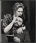 Liv Ullmann and Sam Waterston in the stage production A Doll's House