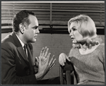 José Quintaro and Jennifer West in rehearsal for the stage production Diamond Orchid