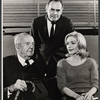 Gilbert Miller, José Quintaro and Jennifer West in rehearsal for the stage production Diamond Orchid
