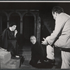 Anne Bancroft, Jason Robards, and director Michael Cacoyannis in rehearsal for the stage production The Devils