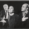 Albert Dekker, Anne Bancroft and Michael Lombard in rehearsal for the stage production The Devils