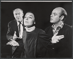 Albert Dekker, Anne Bancroft and Michael Lombard in rehearsal for the stage production The Devils