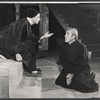 Anne Bancroft and John Jason Robards in rehearsal for the stage production The Devils