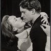 Sylvia Daneel and Paul Roebling in the stage production A Desert Incident