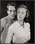 Paul Roebling and Sylvia Daneel in the stage production A Desert Incident