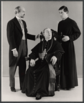 Stefan Gierasch, Fred Stewart and David Carradine in publicity photo for the stage production The Deputy