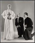 Robert Harris, Stefan Gierasch and David Carradine in publicity for the stage production The Deputy
