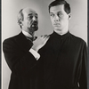 Stefan Gierasch and David Carradine in publicity for the stage production The Deputy