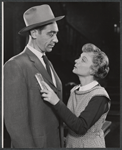 George L. Smith and Barbara Baxley in the 1959 tour of the stage production The Dark at the Top of the Stairs