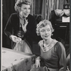 Audrey Christie and Barbara Baxley in the 1959 tour of the stage production The Dark at the Top of the Stairs