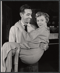 George L. Smith and Barbara Baxley in the 1959 tour of the stage production The Dark at the Top of the Stairs