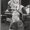 Charles Saari and Barbara Baxley in the 1959 tour of the stage production The Dark at the Top of the Stairs