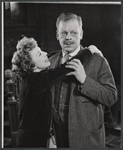 Audrey Christie and Don Briggs in the 1959 tour of the stage production The Dark at the Top of the Stairs