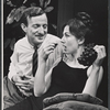 Hilda Brawner and unidentified in the replacement cast of The Collection & The Dumbwaiter