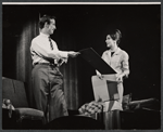 Hilda Brawner and unidentified in the replacement cast of The Collection & The Dumbwaiter