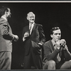 Hugh Franklin, James Patterson and unidentified [left] in the replacement cast of The Collection & The Dumbwaiter