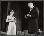 Hilda Brawner and Hugh Franklin in the replacement cast of The Collection & The Dumbwaiter