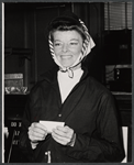 Katherine Hepburn in rehearsal for the stage production Coco