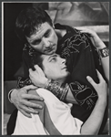 Kenneth Haigh and unidentified in the stage production Caligula