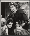 Kenneth Haigh and unidentified others in the stage production Caligula