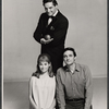 Hal Linden [standing center], Sue Ane Langdon and Alan Alda in publicity photo from the stage production The Apple Tree