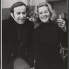 Director/choreographer Ron Field and Lauren Bacall in rehearsal for the stage production Applause