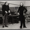 Director/choreographer Ron Field and Lauren Bacall in rehearsal for the stage production Applause