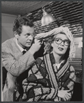 Larry Parks and Betty Garrett in the stage production Bells Are Ringing