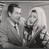 Larry Parks and Betty Garrett in the stage production Bells Are Ringing