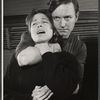 Colleen Dewhurst and Kenneth Haigh in rehearsal for the stage production Caligula