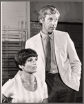 Valerie French and Roddy Maude-Roxby in rehearsal for the stage production Help Stamp Out Marriage!