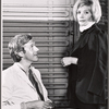 Roddy Maude-Roxby and Ann Bell in rehearsal for the stage production Help Stamp Out Marriage!