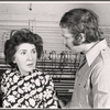 Maureen Stapleton and Charles Siebert in rehearsal for the stage production The Gingerbread Lady