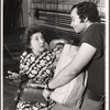 Maureen Stapleton and Alex Colon in rehearsal for the stage production The Gingerbread Lady