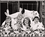 Linda Wright, Sharon McCartin, Laurie Wright and Carla Wright in the touring stage production The Sound of Music