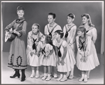 Jeannie Carson and ensemble in the touring stage production The Sound of Music