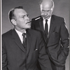 Leif Erickson and Russell Collins in the 1958 tour of the stage production Sunrise at Campobello