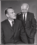 Leif Erickson and Russell Collins in the 1958 tour of the stage production Sunrise at Campobello