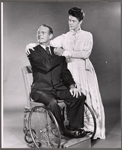 Leif Erickson and Michaele Myers in the 1958 tour of the stage production Sunrise at Campobello