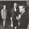Russell Collins [left], Leif Erickson [right] and unidentified [center] in the 1958 tour of the stage production Sunrise at Campobello